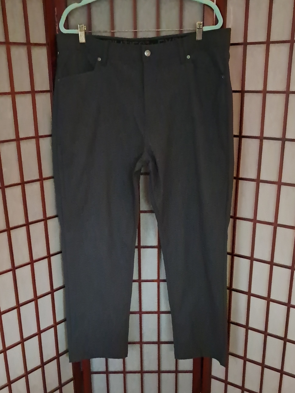 Gerry Weber Men's Straight Leg Pants - Charcoal Gray